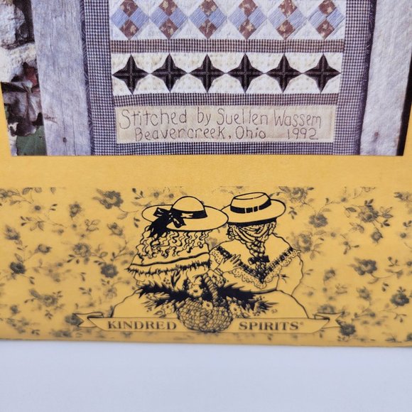 Suellen's Sampler Quilt Pattern Kindred Spirits 18 x 48 Wall Hanging - Picture 3 of 4